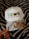 I'd Rather Be Thrifting Trucker Hat