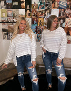 Think Of You Stripe Top