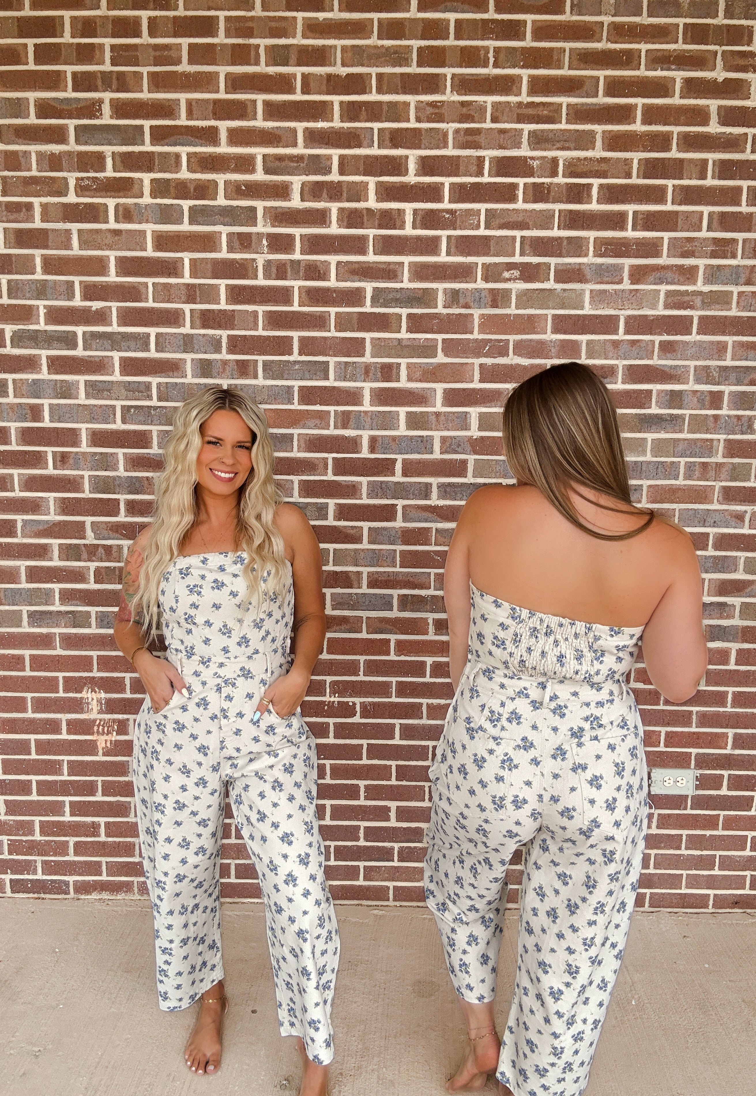 The Gracie Floral Jumpsuit