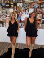 Little Black Romper