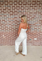 Riley Jumpsuit- Oatmeal
