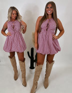 Lovely Gingham Bubble Dress