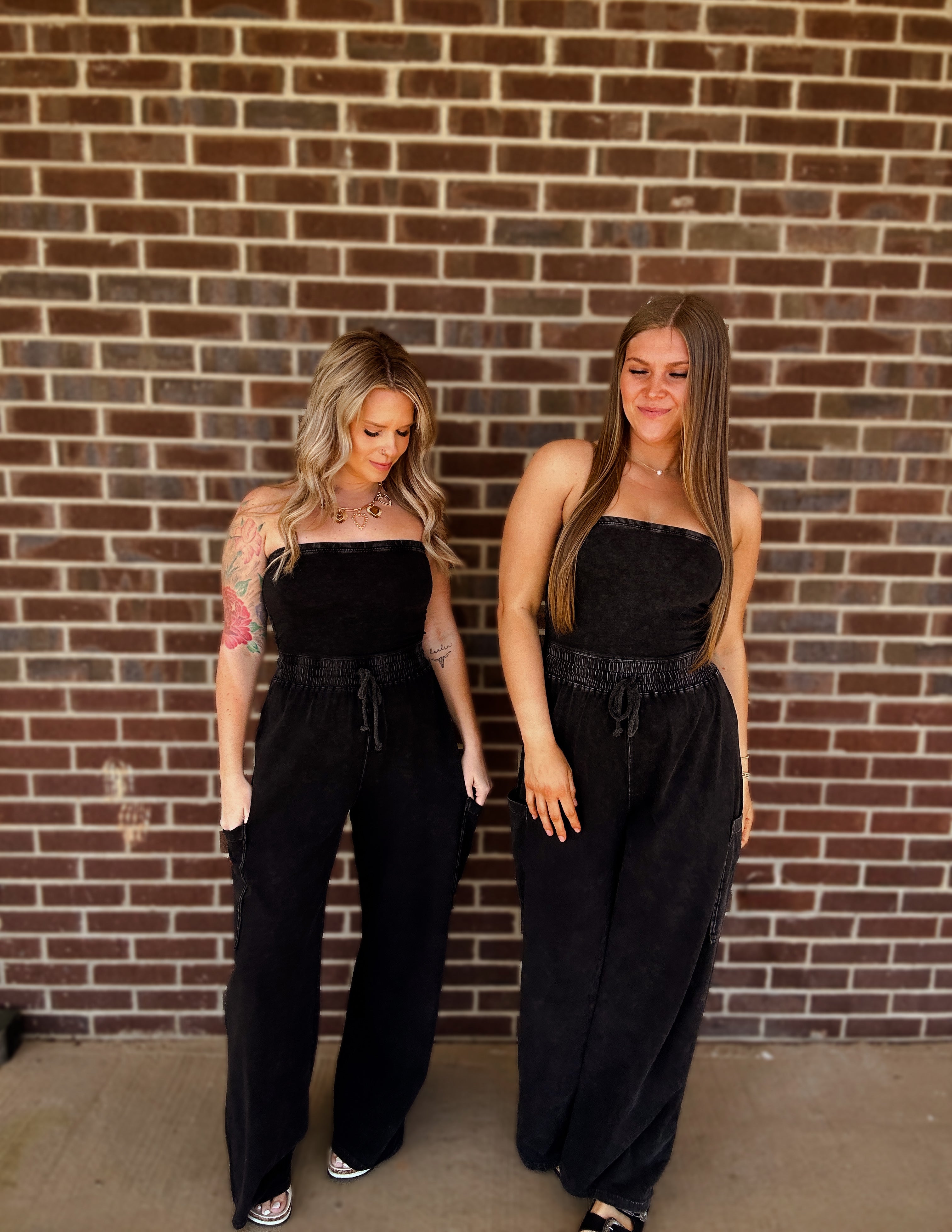 Forevermore Jumpsuit- Black