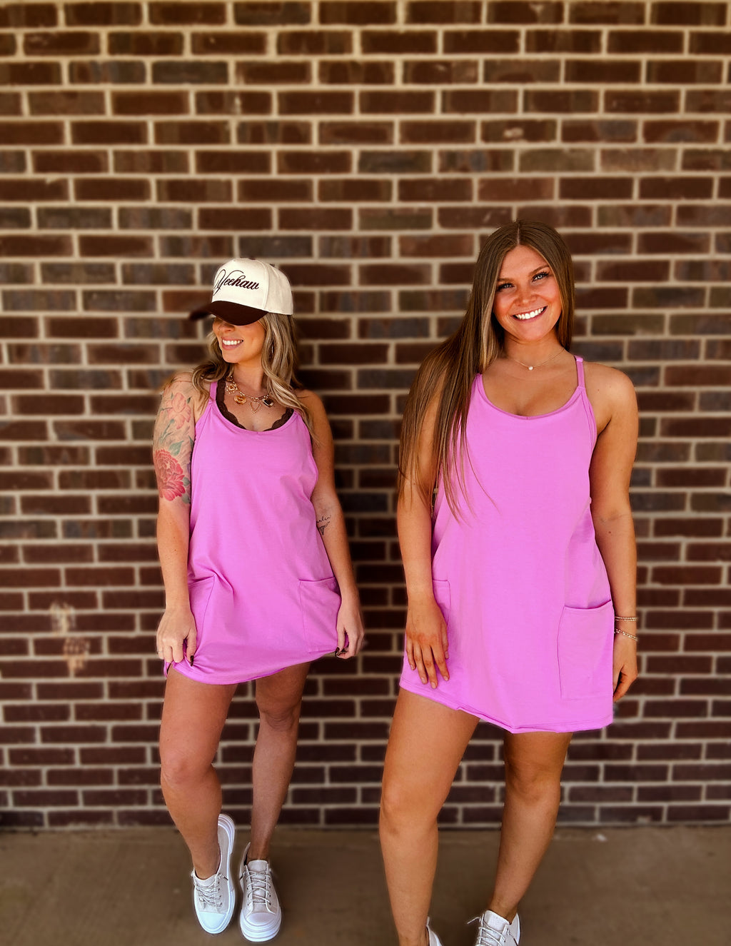 Things To Do Romper Dress- Mauve