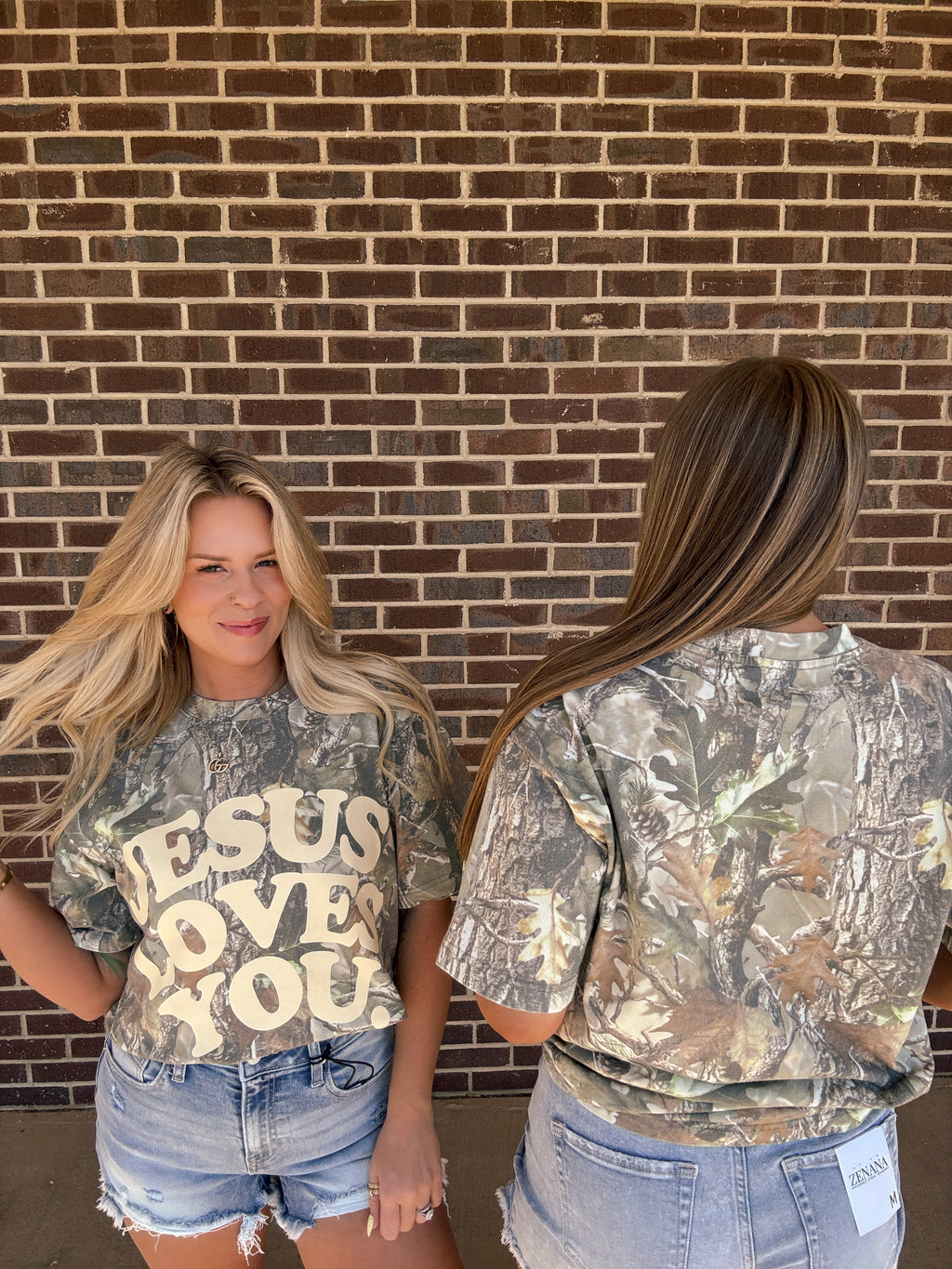 Jesus Loves You Camo Tee