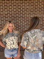 Jesus Loves You Camo Tee