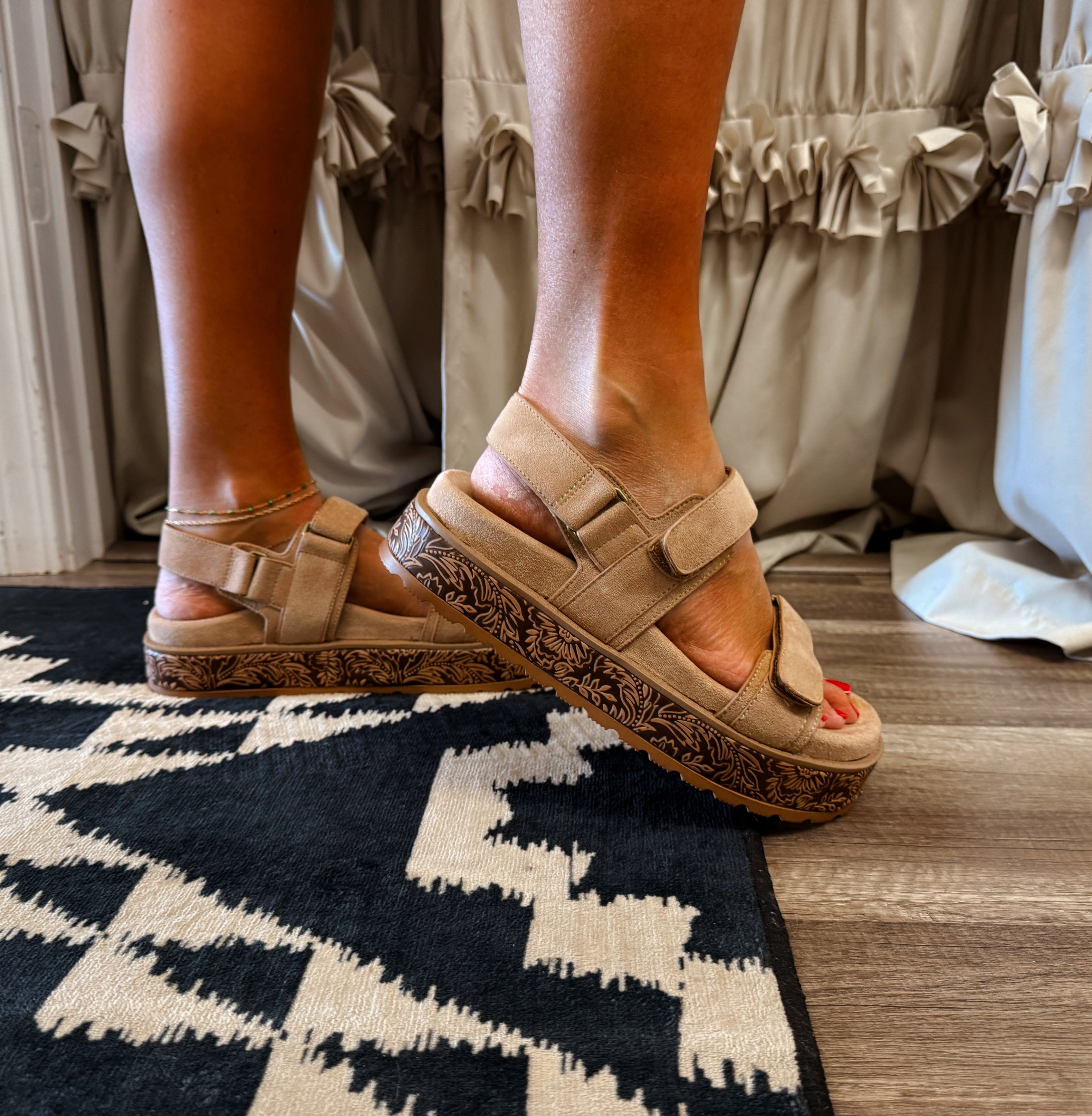 The Willow Platform Sandals