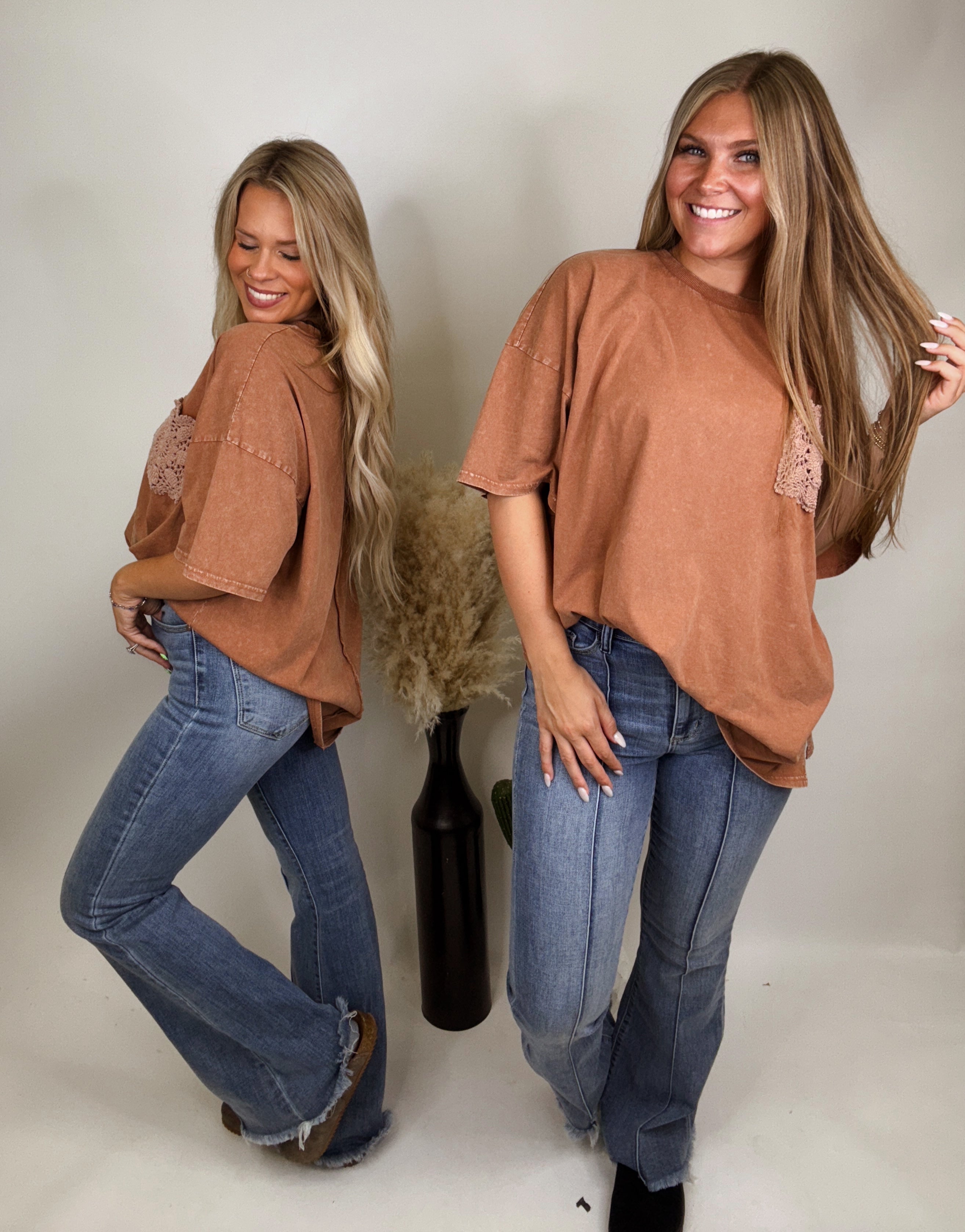 The Colt Top- Brown