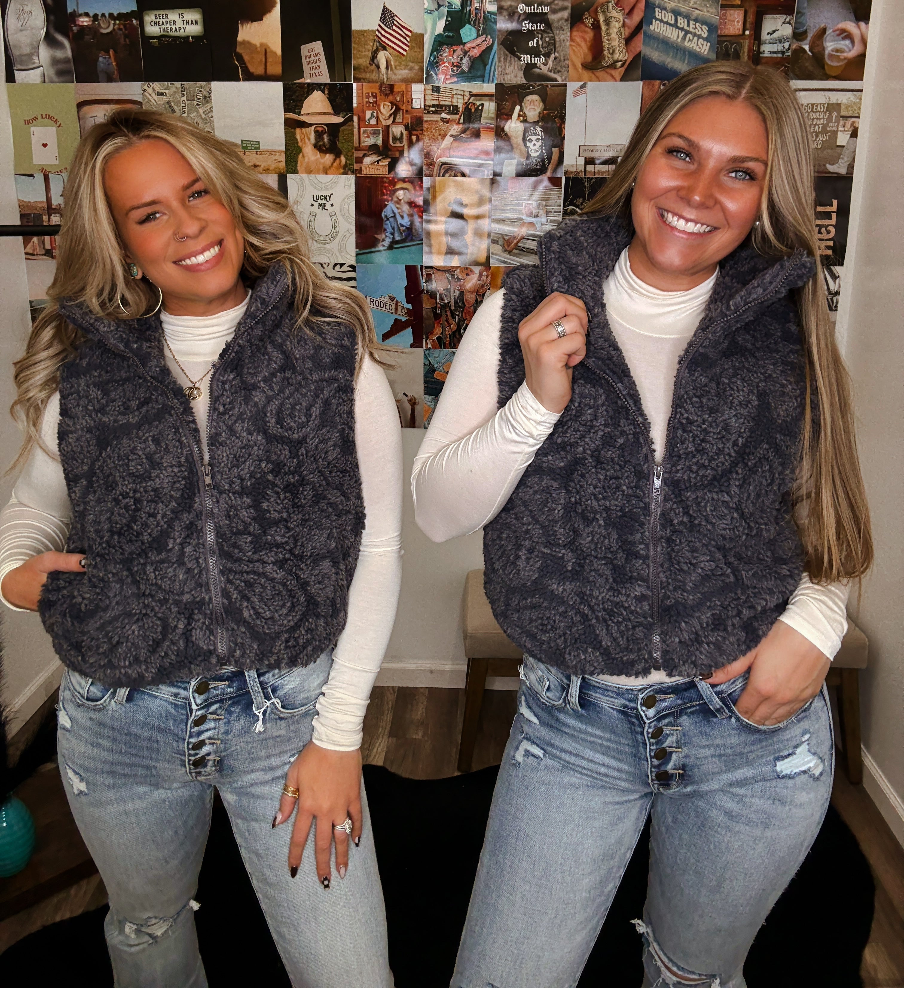 The Texas Sherpa Vest