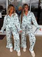 The Satin Gingham Pajamas