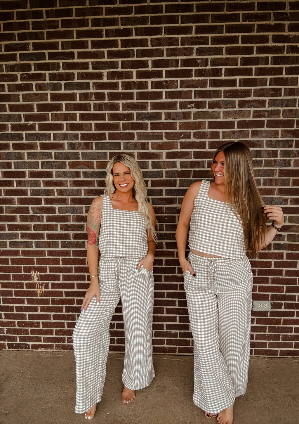 Ella Gingham Top