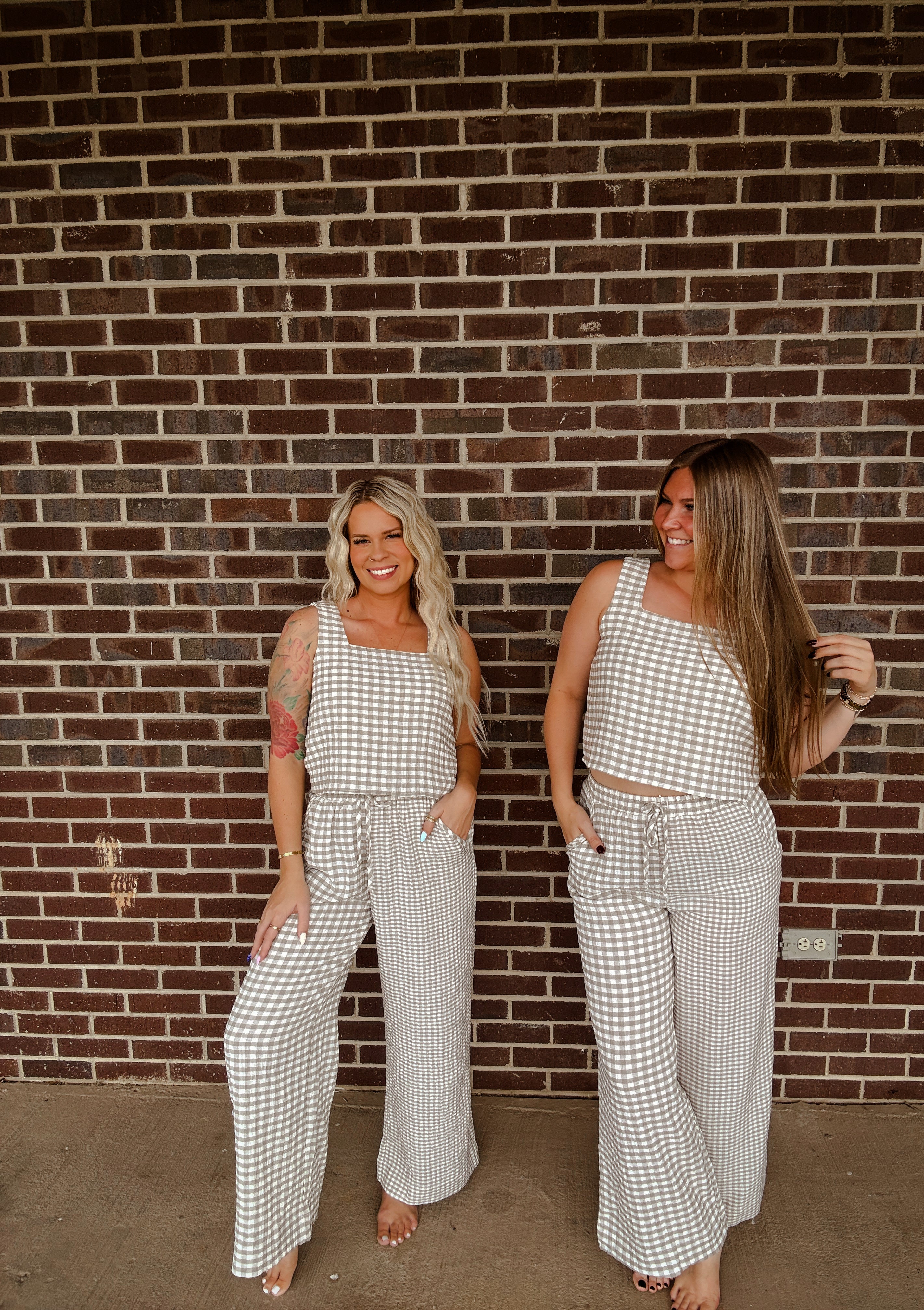 Ella Gingham Top