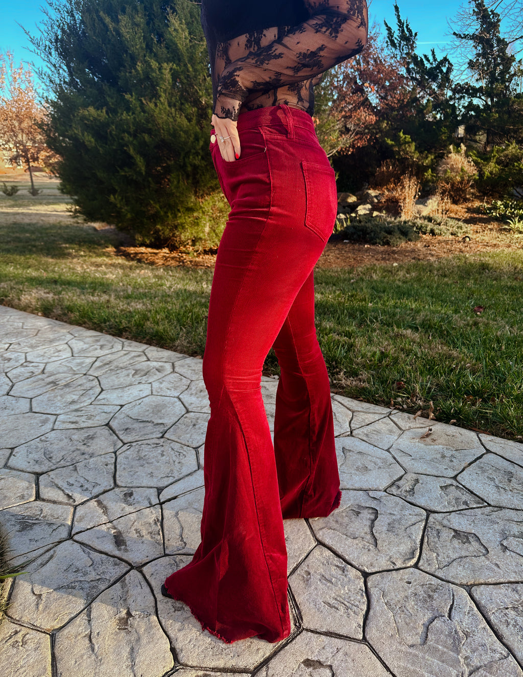 Cabernet Courdory Bell bottoms