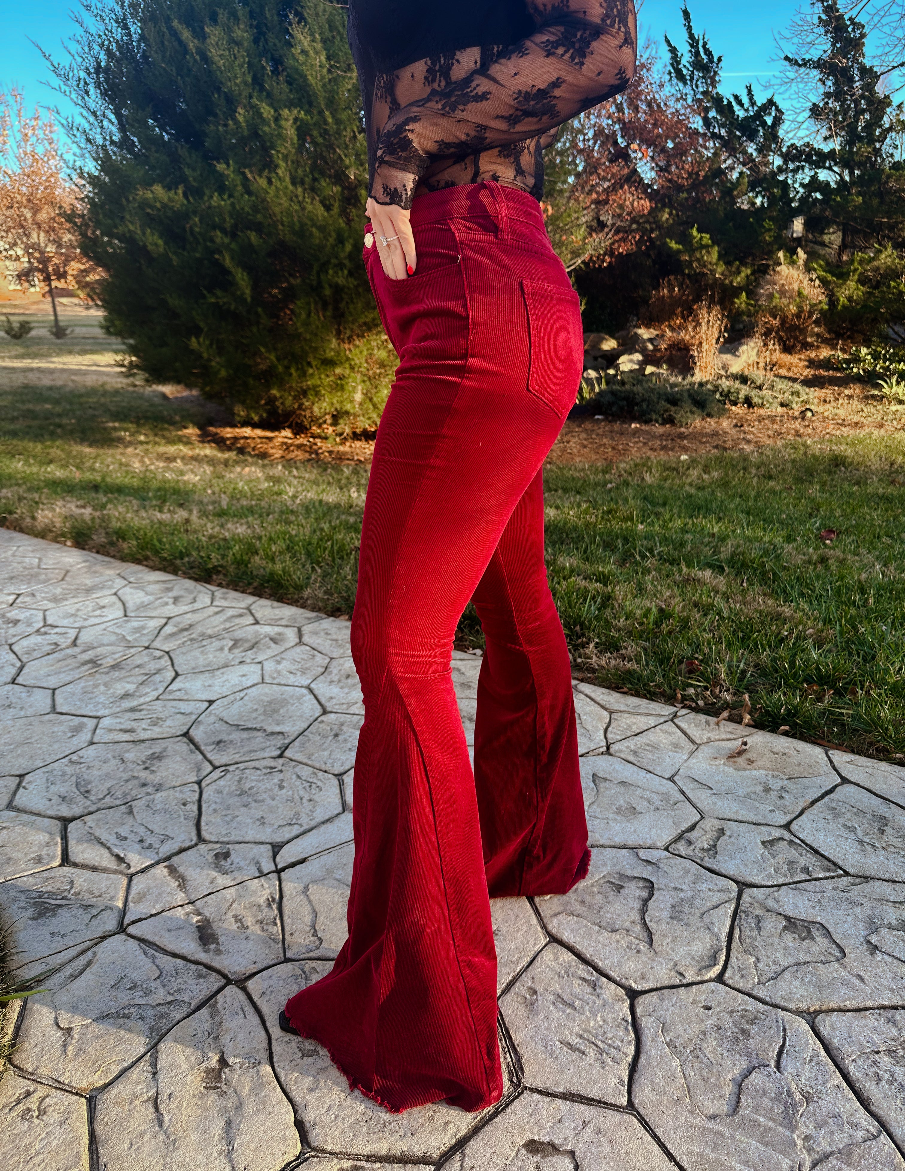 Cabernet Courdory Bell bottoms