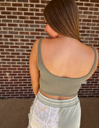 The Every Day Tank- Olive