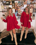 The Hampton Dress- Cabernet