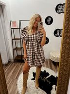 The Statement Gingham Dress