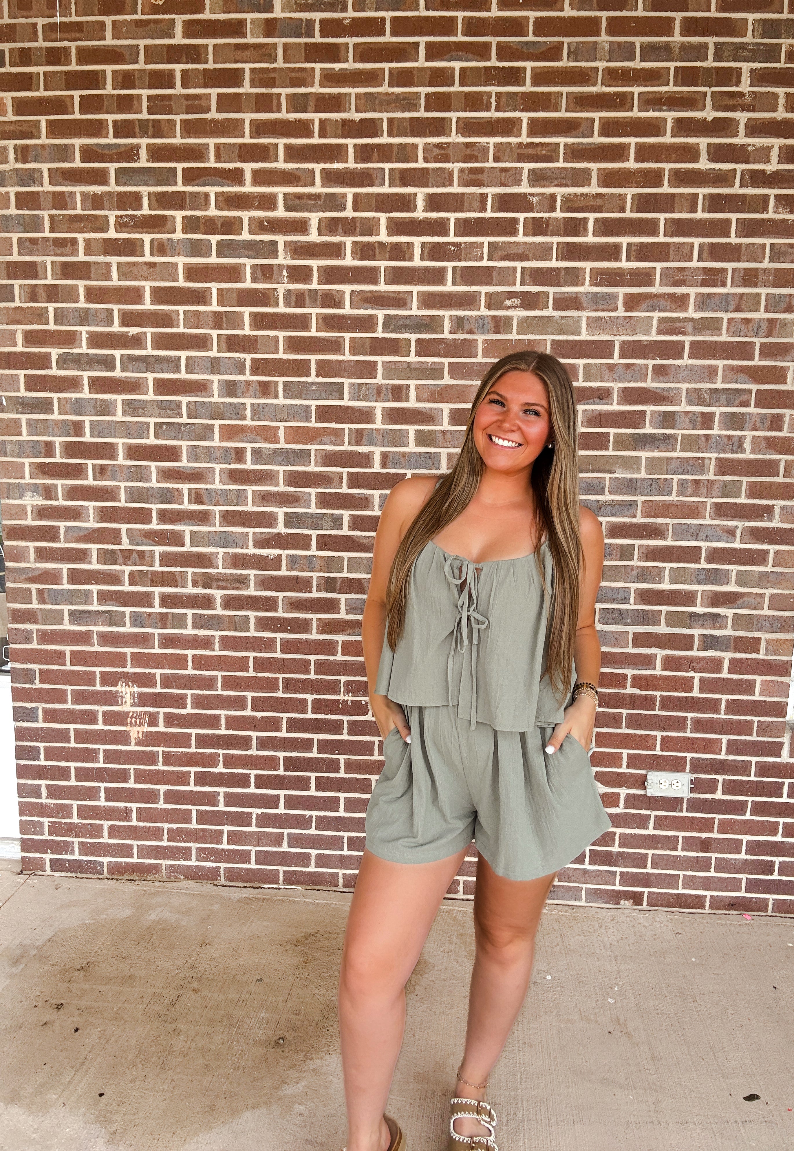Take Me Out Tonight Romper