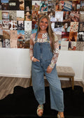 The Tanner Wide Leg Overalls