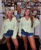 Fresh Picks Cable Knit Sweater