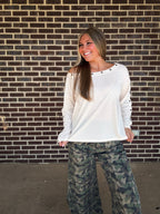 The Colter Eyelet Top