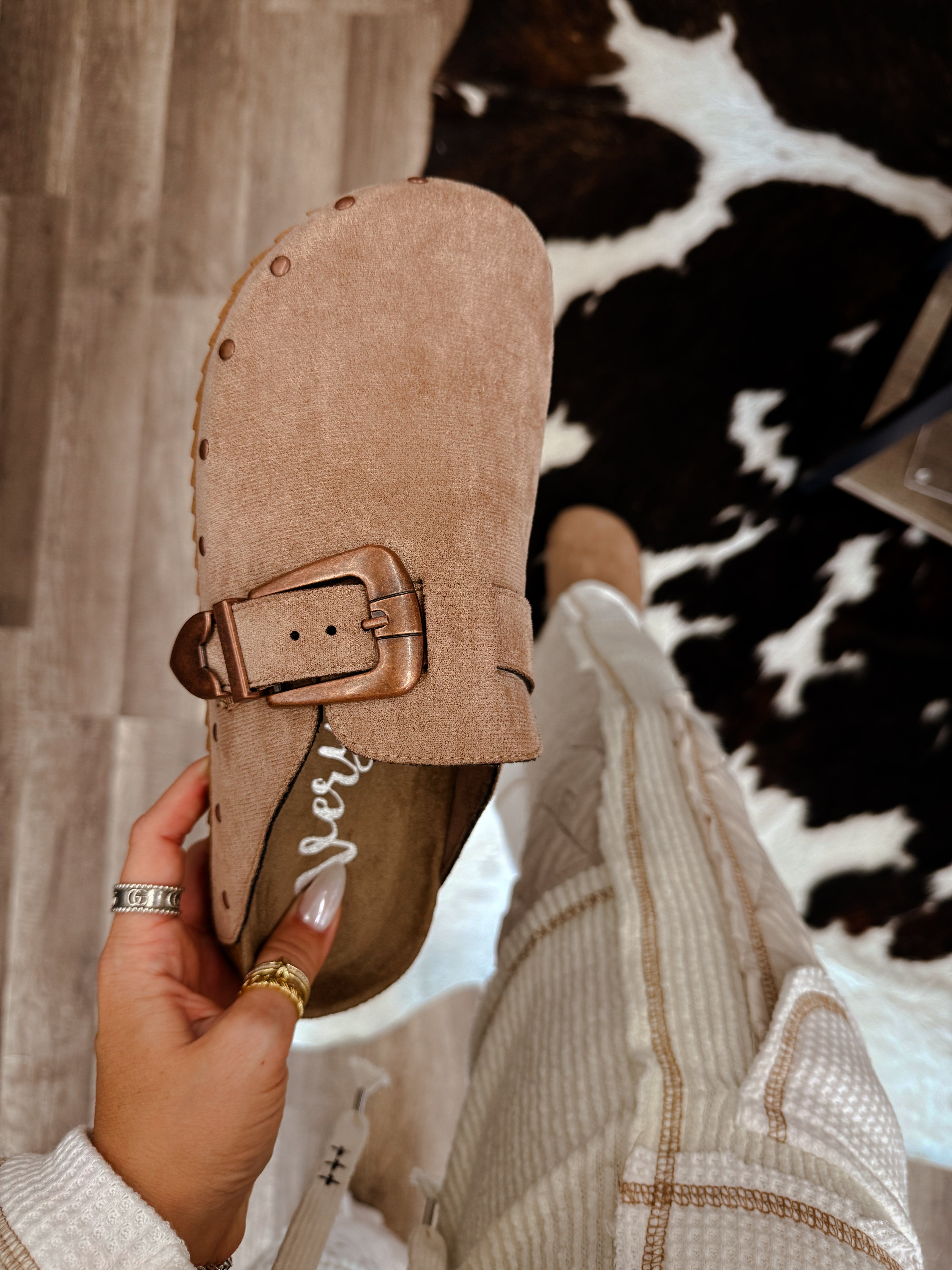 The Boston Clogs- Taupe