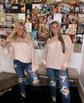 Prosecco Lace Top
