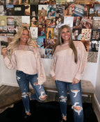 Prosecco Lace Top