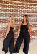 Forevermore Jumpsuit- Black