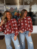 The Hampton Top- Maroon