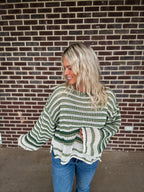 The Kelsey Sweater- Sage