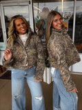 Woodland Camo Puffer Jacket