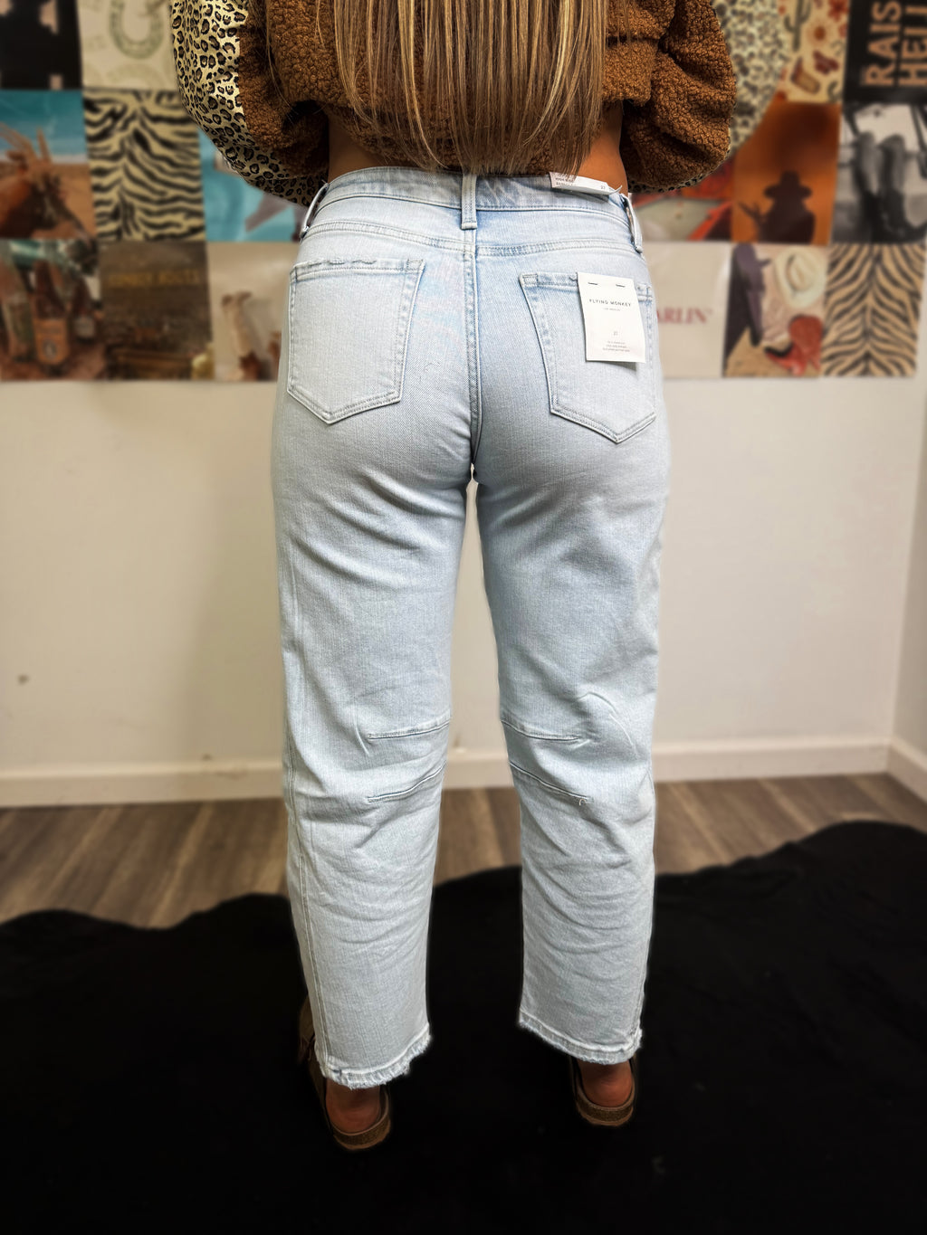 Janie Barrel Jeans