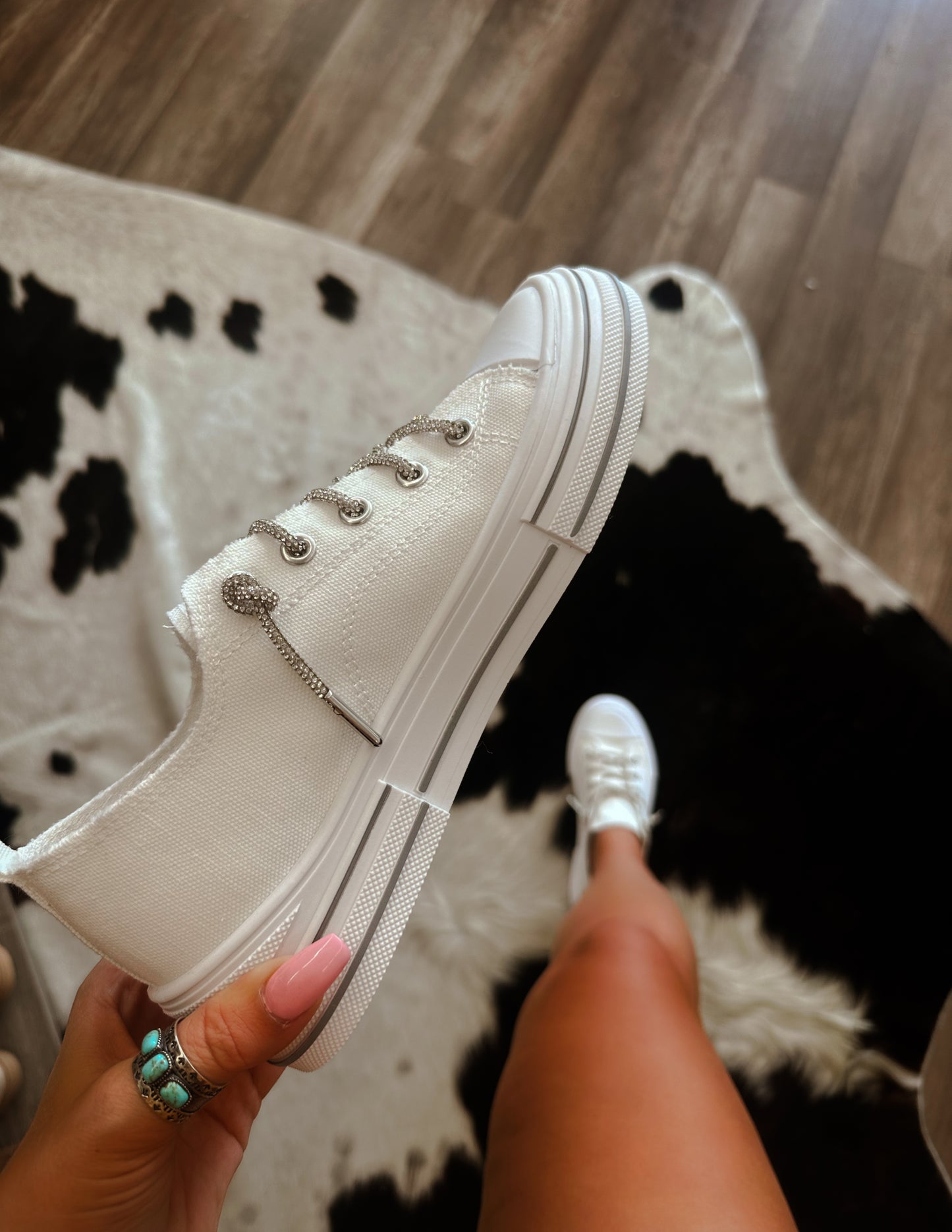 After party sneakers- White