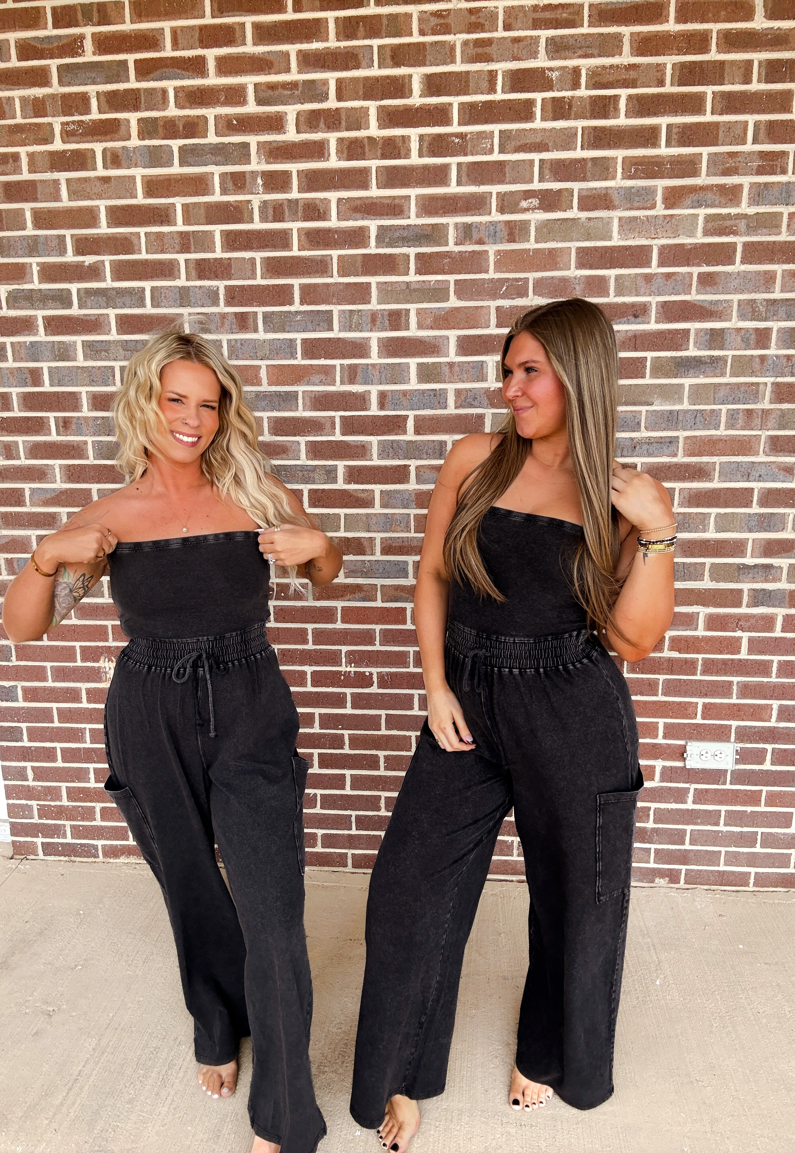 Forevermore Jumpsuit- Black