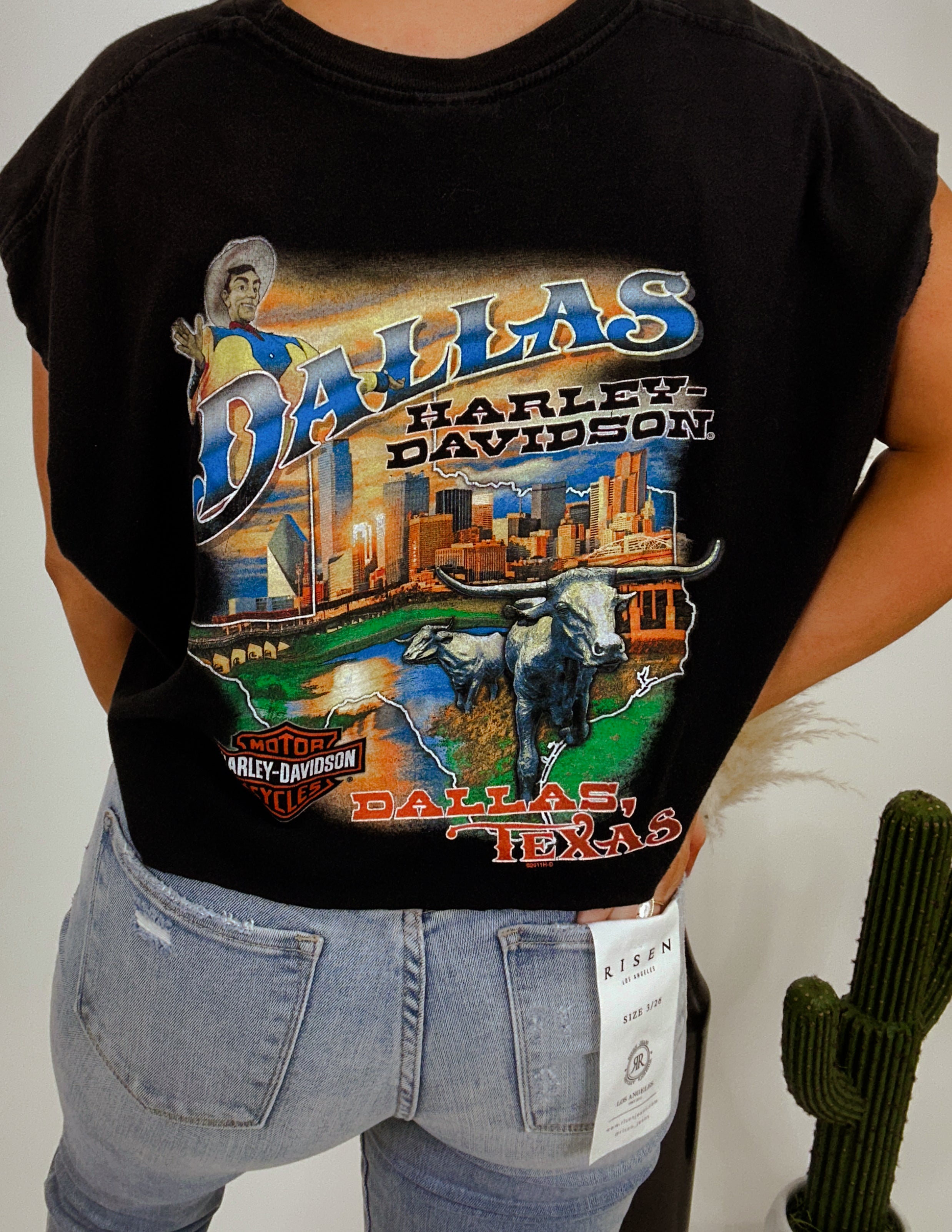 Love it or leave it upcycled tee