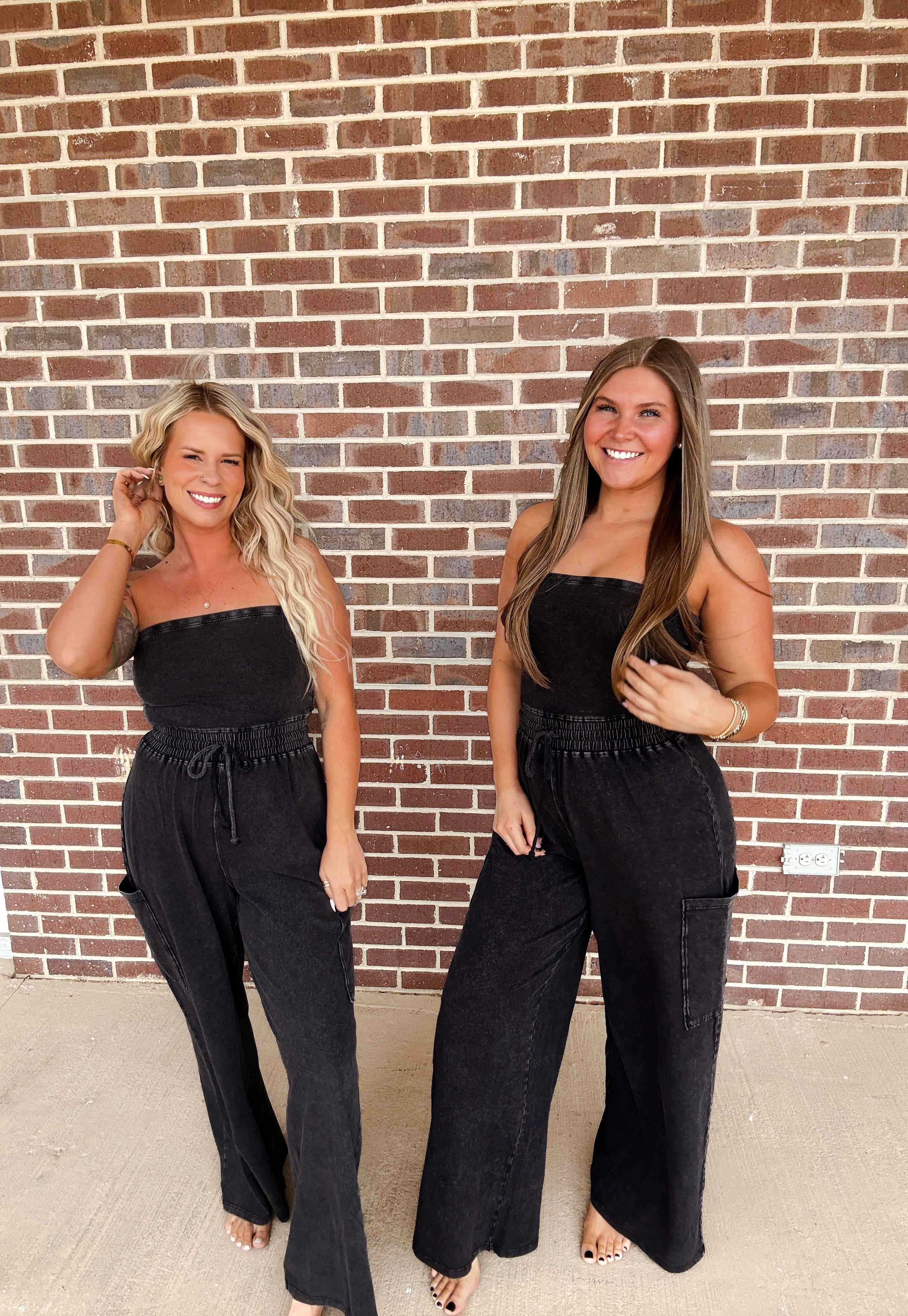 Forevermore Jumpsuit- Black