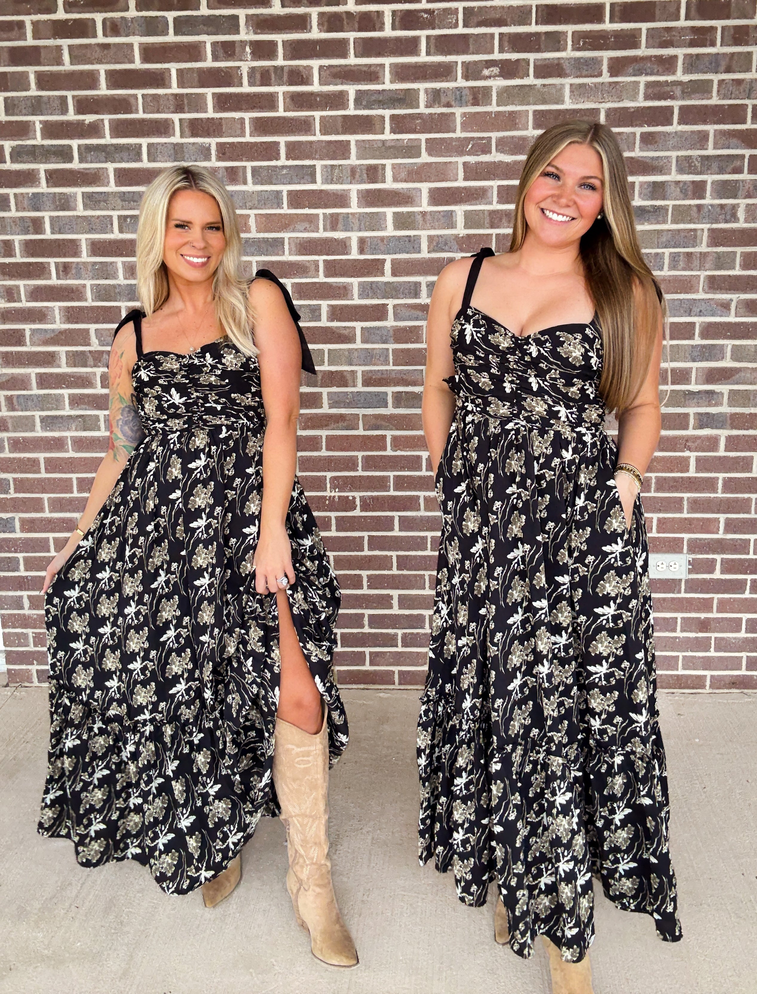 Golden Hour Floral Dress