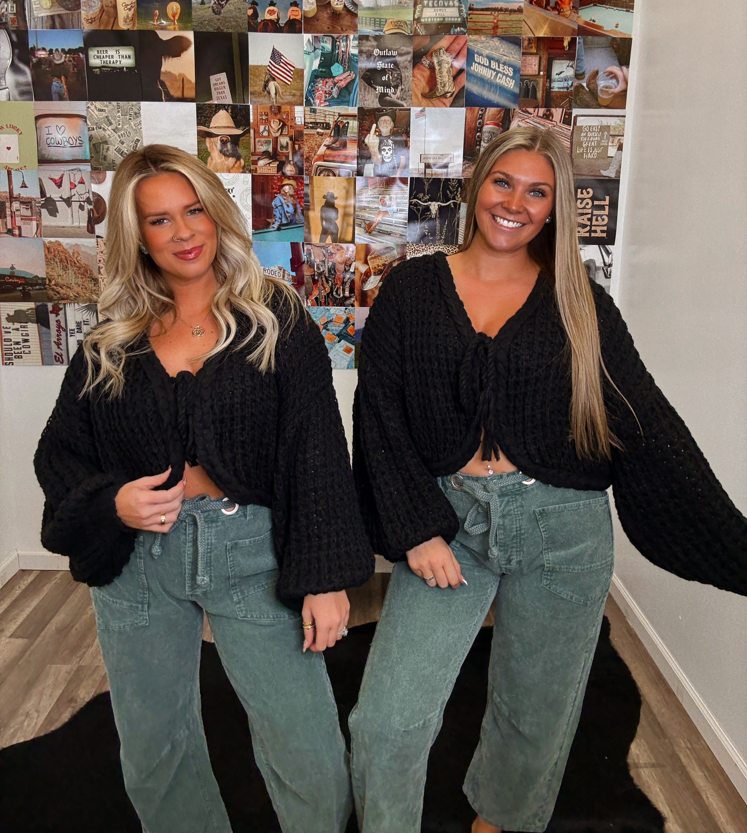 The Mayci Front Tie Cardigan