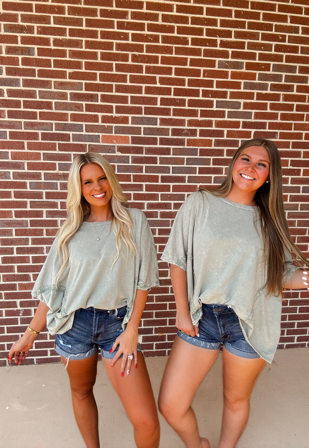 The Sage Studded Top
