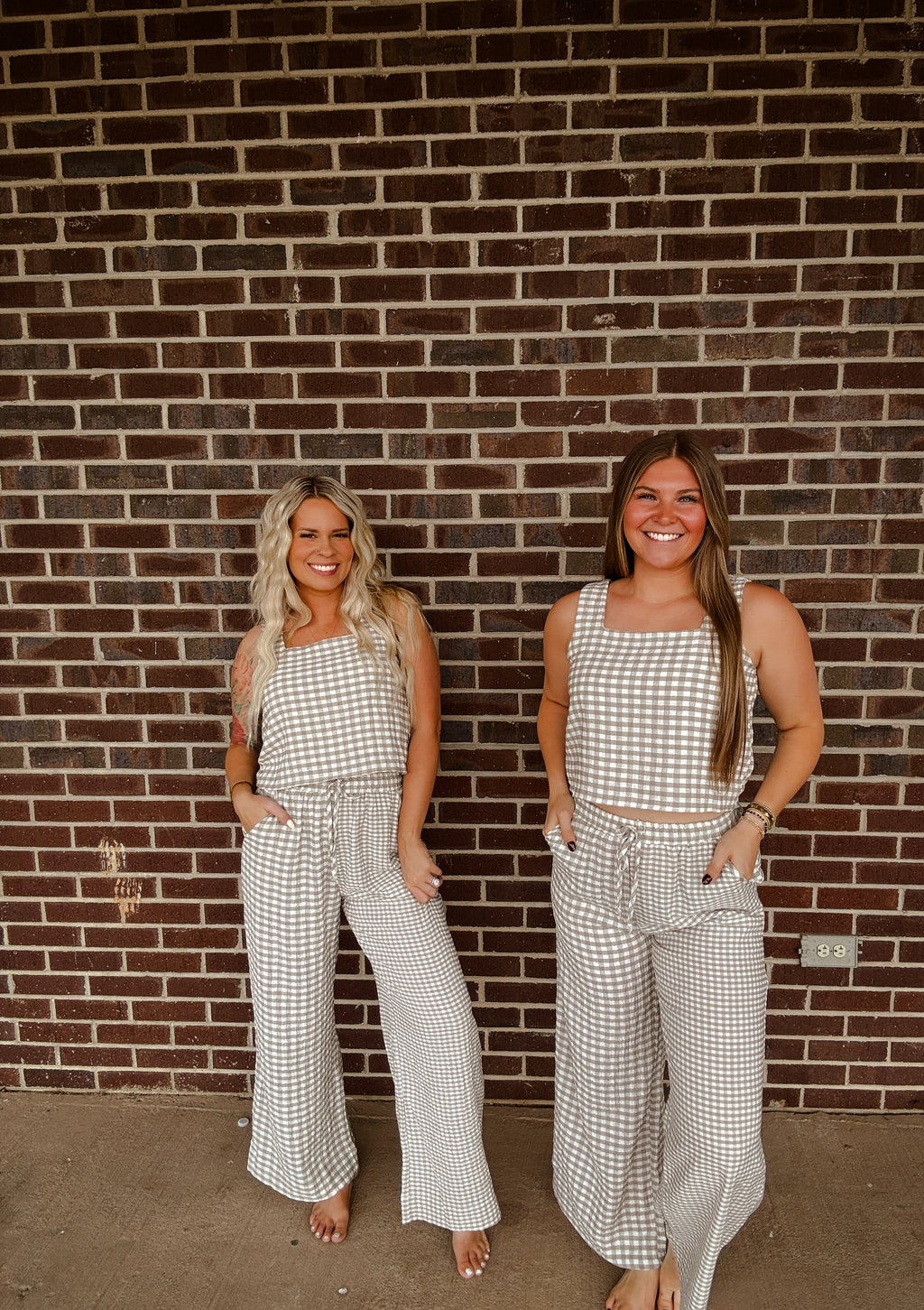 Ella Gingham Pants