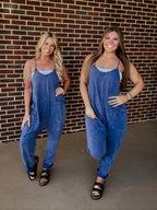 The Richland Jumpsuit- Navy