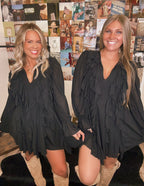The Wilder Romper- Black