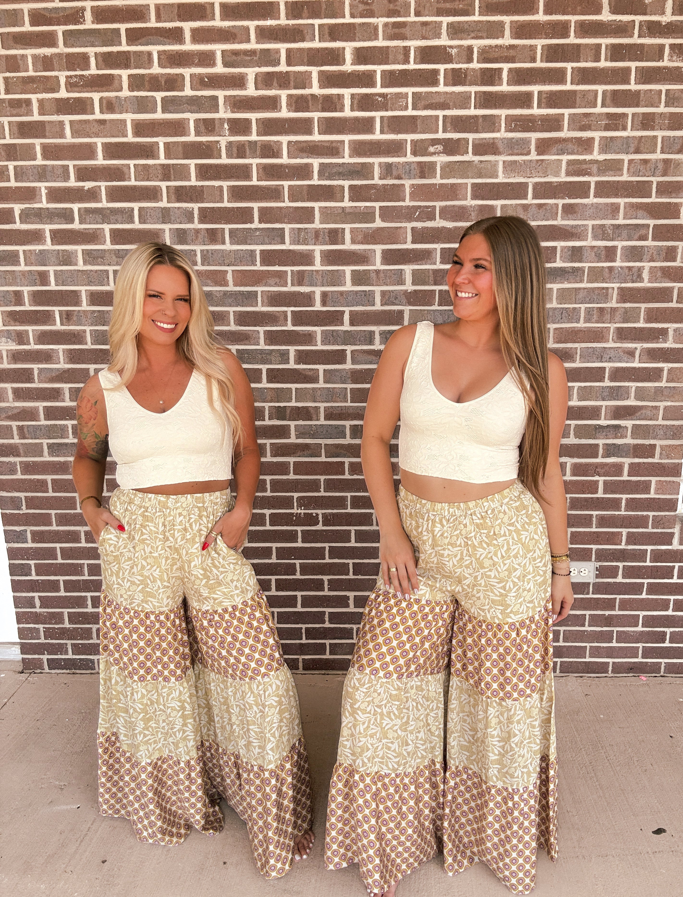 The Lexi Boho Tiered Pants