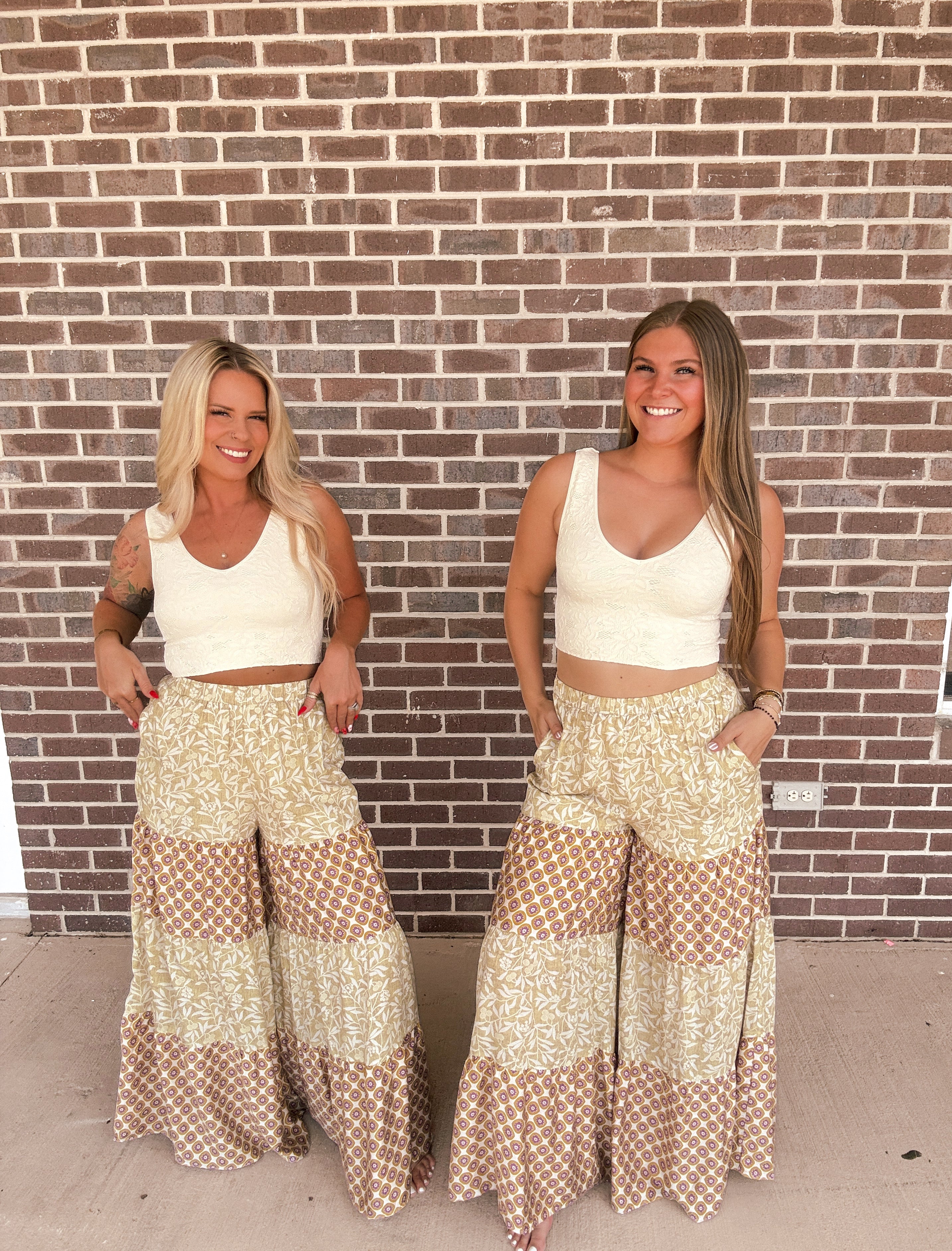 The Lexi Boho Tiered Pants