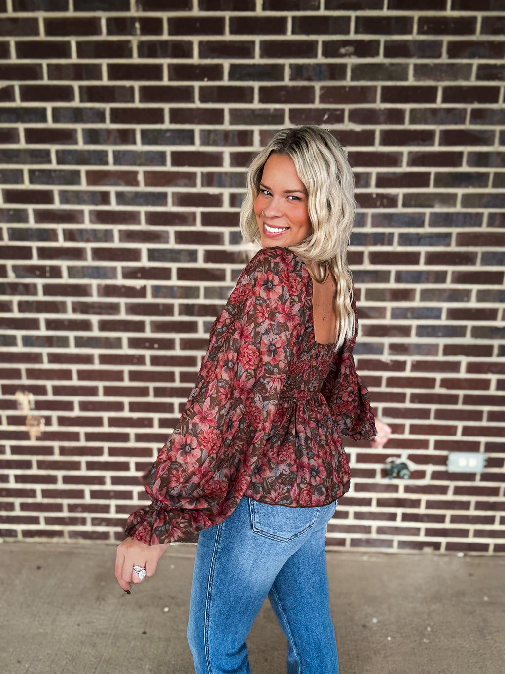 Sweetheart Smocked Top