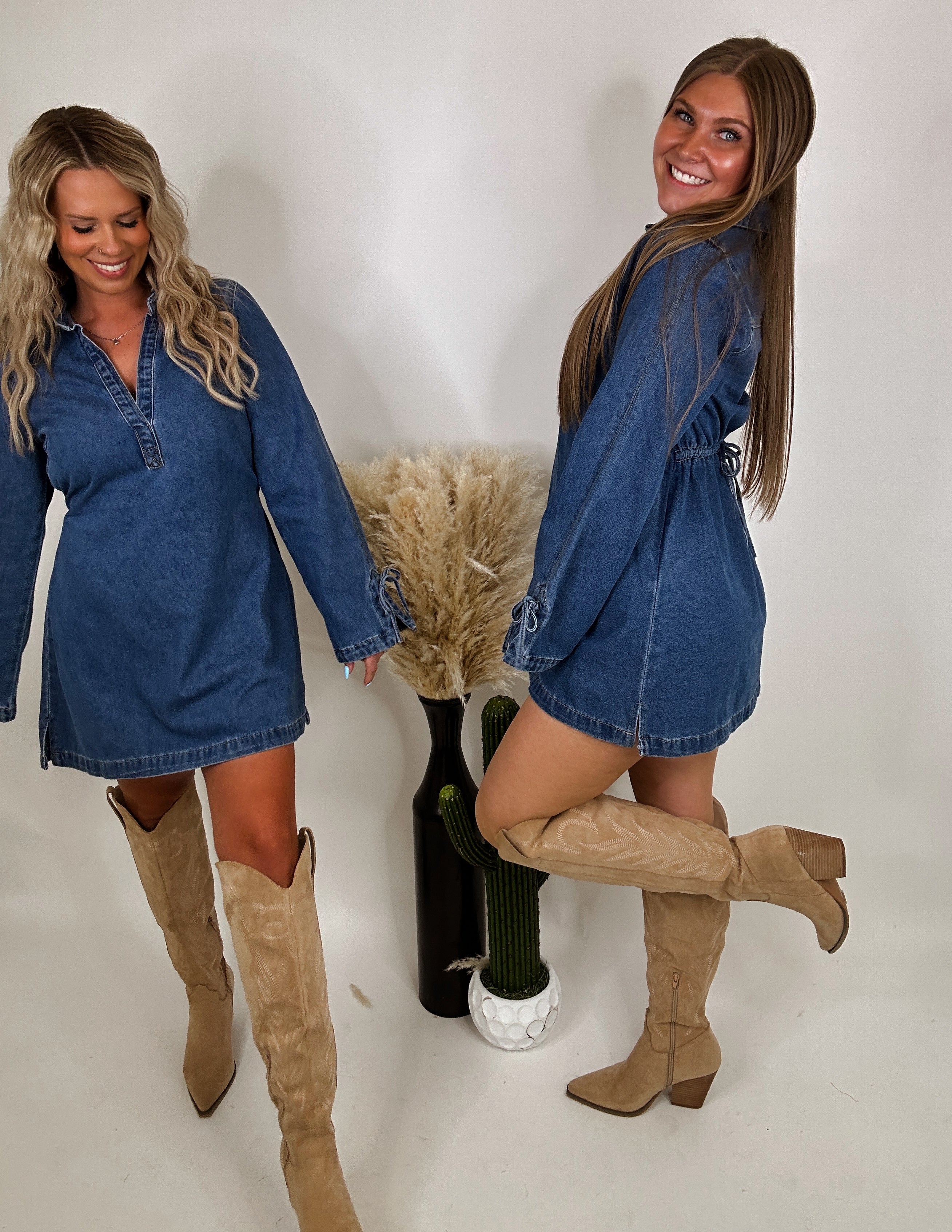 The Remi Denim Dress