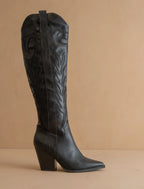 The Bronco Boots- Black
