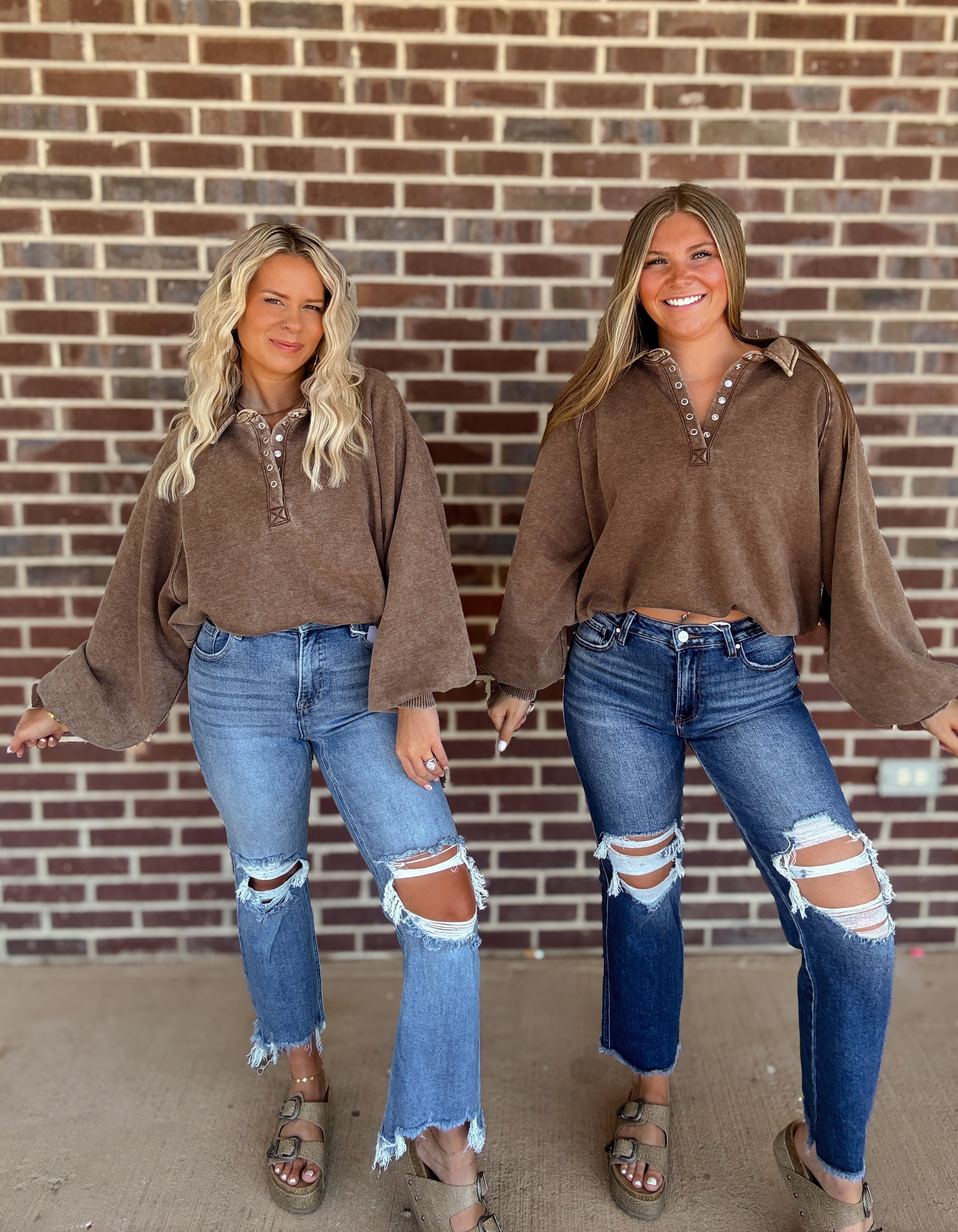 The Ellie pullover- Mocha