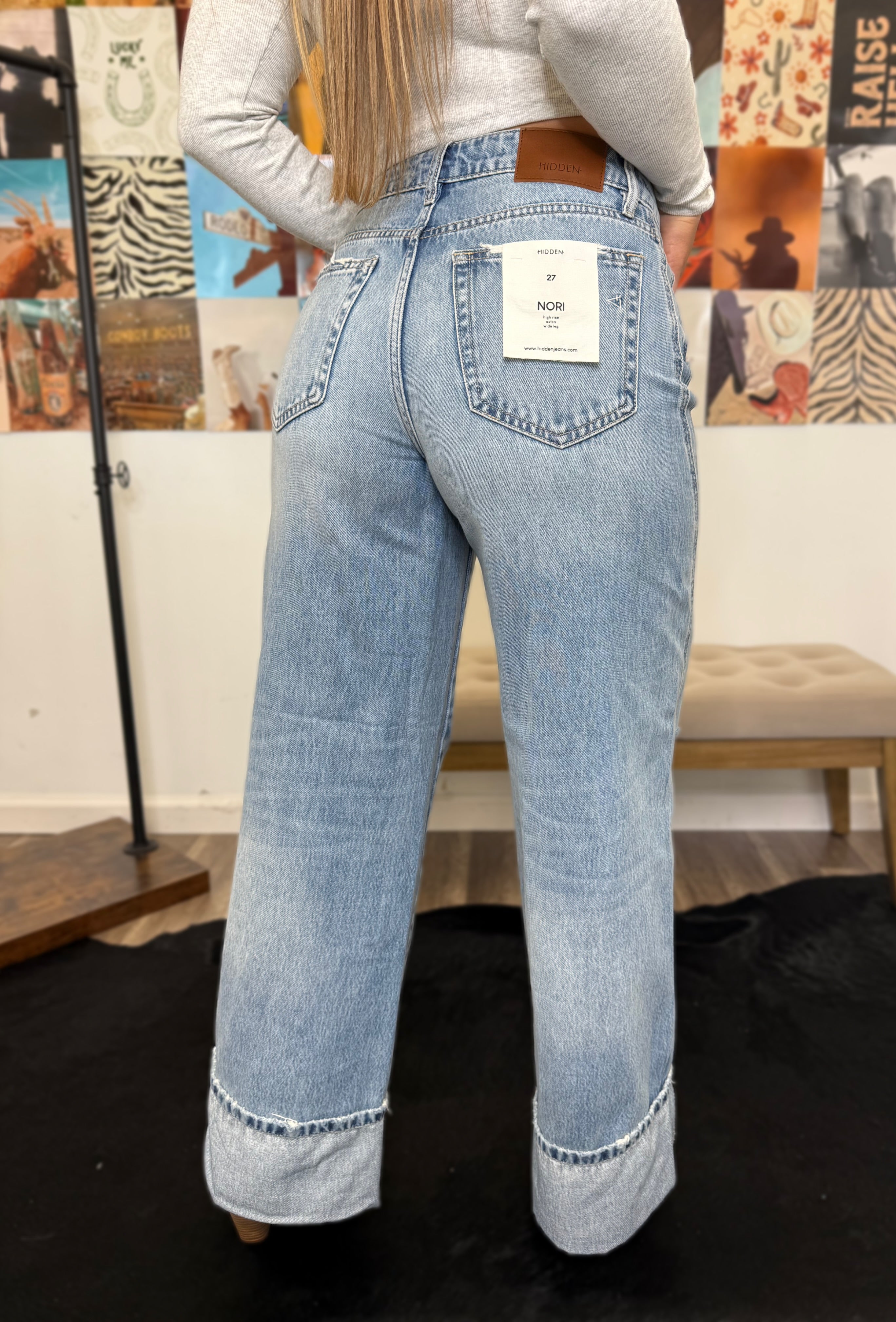 The Tatum Wide Leg Denim